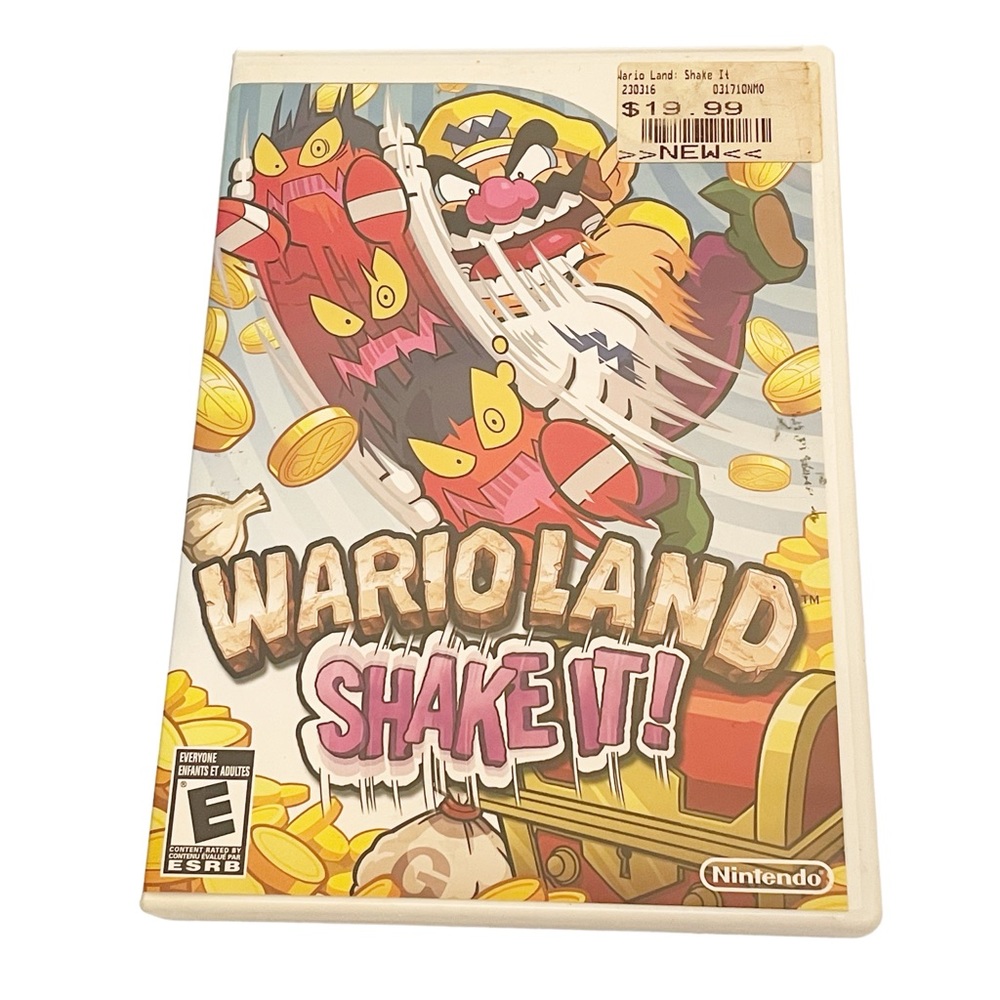 Wario Land:‎ Shake It - Nintendo Wii Video Games Electronic